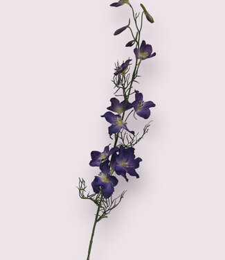 Silk Flowers by JJ Purple delphinium silk flower | Length 88 centimetres | Per piece