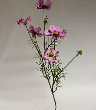 Silk Flowers by JJ Pink cosmos silk flower | Length 72 centimetres | Per piece