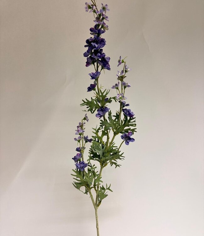 Lilac-coloured delphinium silk flower | Length 86 centimetres | Ordered by piece