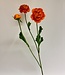 Orange ranunculus silk flower | Length 65 centimetres | Order 3 pieces