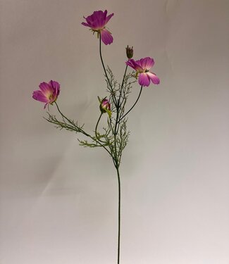 Silk Flowers by JJ Pink cosmos silk flower | Length 90 centimetres | Per piece