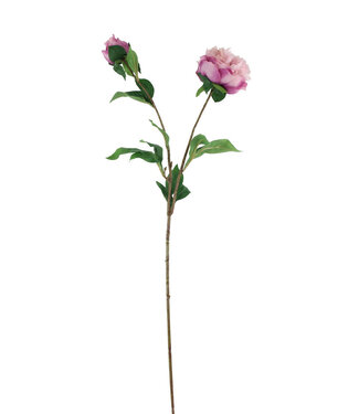 4A Kunstbloemen Pioen 87cm ( x 12 )