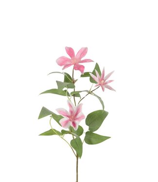 4A Kunstbloemen Clematis 86cm ( x 4 )