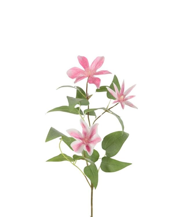 Kunstbloemen Clematis 86cm ( x 4 )