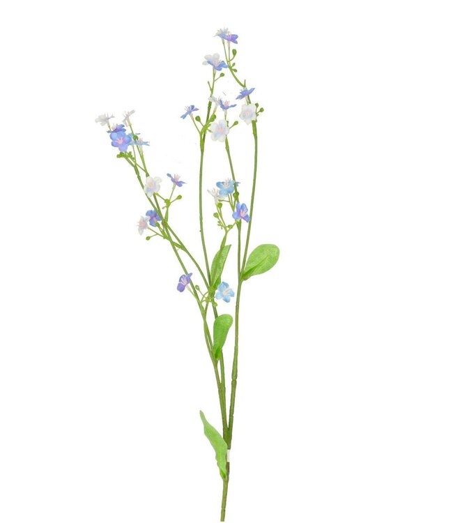 Kunstbloemen Myosotis 73cm ( x 4 )