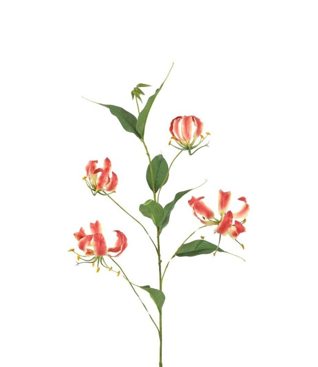 Kunstbloemen Gloriosa 86cm ( x 4 )