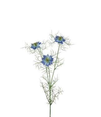 4A Kunstbloemen Nigella 62cm ( x 6 )