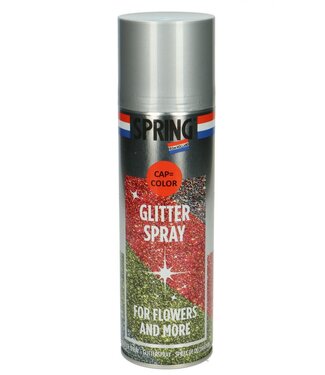 4A Silver Spring glitter spray | Contents 300 millilitres | Per piece