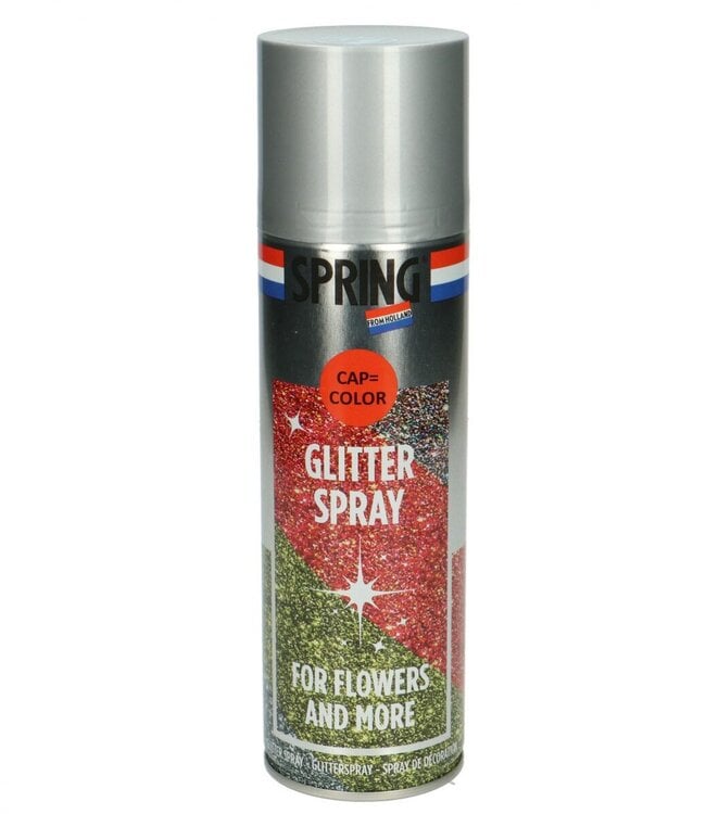 Silver Spring glitter spray | Contents 300 millilitres | Order by piece