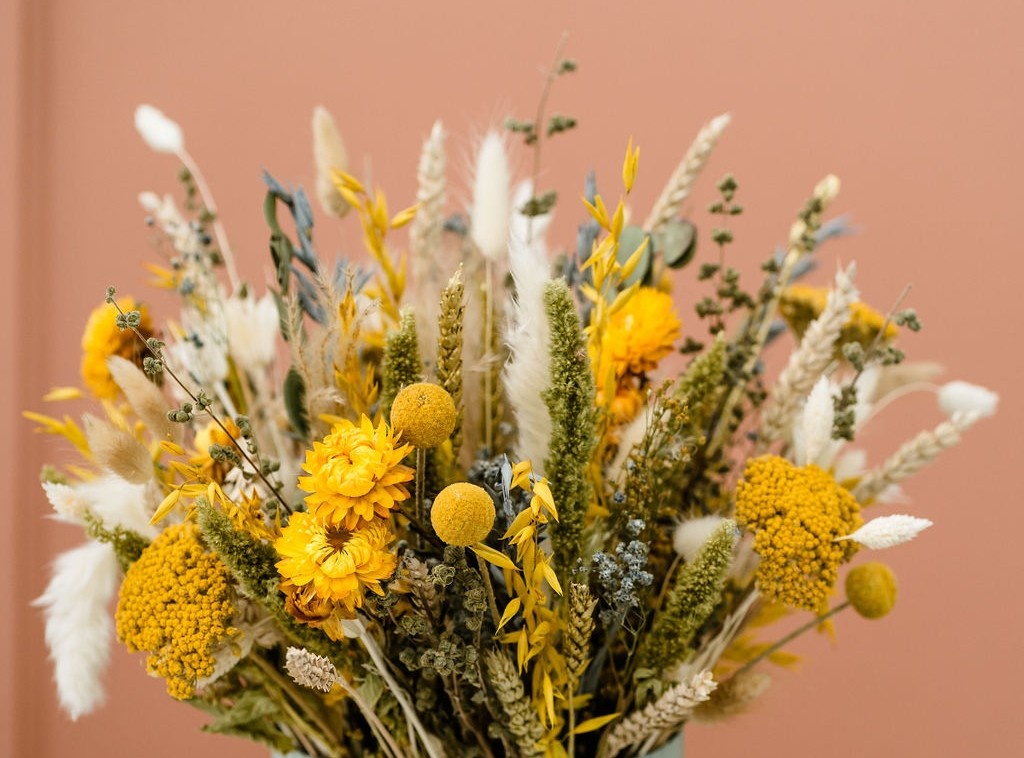 Droogbloemen boeketten | Boeketten van droogbloemen