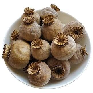 POPPY POWER Oostenrijkse papaver koppen | Zaadloos | Oogst 2025 | Per 500 gram
