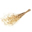 Golden Curly Ting Ting dried flowers | Length ± 60 centimetres | Weight ± 100 grams