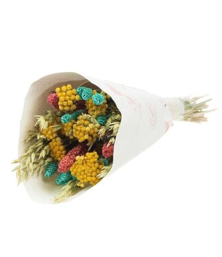MyFlowers Bouquet of dried flowers Breathtaking Aurora | Length ± 50 centimetres | Mixed colours dried flowers