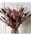 Bouquet de fleurs séchées Copper Kiss | Longueur ± 55 centimètres | Avec des fleurs séchées rouges, brunes et cuivrées