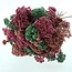Boeket droogbloemen "Rice Flowers" | Lengte ± 70 centimeter | Met mintgroene, rozen en zalmkleurige bloemen