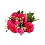 Boeket cyclaam roze Pioenrozen | Paeonia kunstbloemen | Lengte ± 45 centimeter | Met 5 bloemkoppen