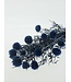 Fleurs d'Echinops bleues préservées | Longueur ± 65 centimètres | Poids ± 350 grammes