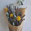 Boeket droogbloemen "Speciaal voor jou"  | Lengte ± 35 centimeter | Met gedroogde Eucalyptus, Lavendel en Craspedia's