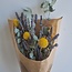 Boeket droogbloemen "Speciaal voor jou"  | Lengte ± 35 centimeter | Met gedroogde Eucalyptus, Lavendel en Craspedia's