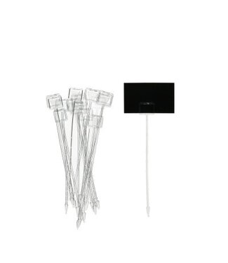 4A Floristry Plastic Card Holders | Colour: Transparent | Length: 23 centimetres | Per 100 card holders