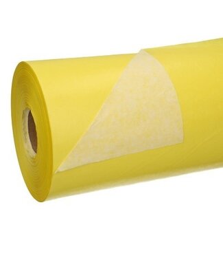 4A Papier en rouleau | Couleur : Jaune | Largeur 75 centimètres | 40 grammes/m2 | Poids 10 kilos | Par rouleau