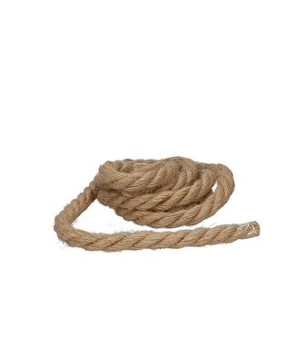 4A Lichtbruin Jute Draad Touw | Diameter 20 millimeter | Lengte 200 centimeter | Per stuk