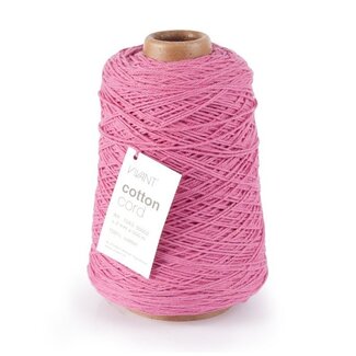 4A Corde en Coton Fuchsia | Diamètre 2 millimètres | Longueur 500 mètres | Par pièce
