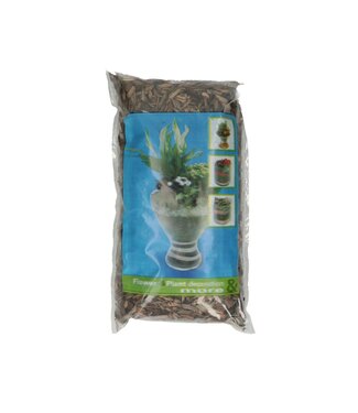 4A Garnering Houtsnippers | Kleur: Bruin | Diameter 10 - 20 millimeter | Inhoud 5 liter | Per stuk