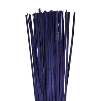 4A Bande de bois séché | Couleur : Violet | Décoration sèche | Largeur ± 1 centimètre | Longueur ± 110 centimètres | Par 100 pièces