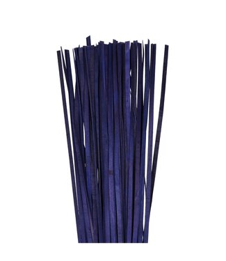4A Bande de bois séché | Couleur : Violet | Décoration sèche | Largeur ± 1 centimètre | Longueur ± 110 centimètres | Par 100 pièces
