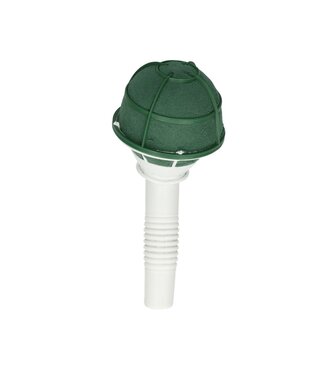 4A Grüner Oasis Steckmoos Ladynette | Durchmesser 7 Zentimeter | Höhe 18,8 Zentimeter | Pro 6 Stück