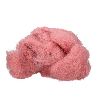 4A Curly Sisal | Kleur: Lichtroze | Per 350 gram