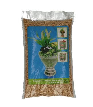 4A Garnering Schleifbeschichtet | Farbe: Champagnerfarben | Durchmesser 5 - 8 Millimeter | Inhalt 5 Kilo | Pro Stück