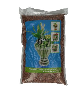 4A Garnering Grind Coated | Kleur: Bruin | Diameter 5 - 8 millimeter | Inhoud 5 kilo | Per stuk