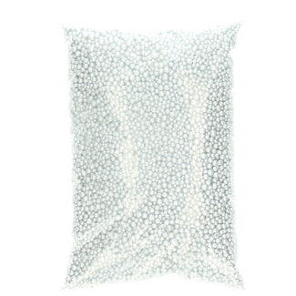 4A Garnering Deco Korrels | Kleur: Zilverkleurig | Inhoud 4 liter | Per stuk