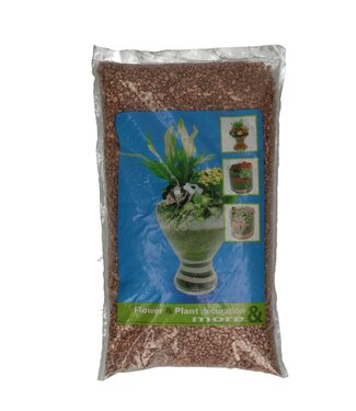 4A Garnering Grind | Kleur: Koperkleurig | Diameter 4 - 6 millimeter | Inhoud 5 kilo | Per stuk