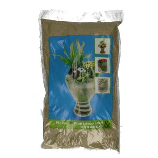 4A Garnering Zand | Kleur: Goudkleurig | Diameter 0.5 millimeter | Inhoud 5 kilo | Per stuk