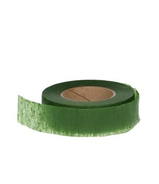 4A Bloemisterij Flowertape | Kleur: Groen | Breedte 25 millimeter | Lengte 27.5 meter | Per 6 rollen