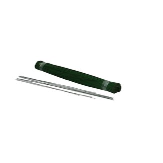 4A Dark Green Lacquered Florist Wire | Diameter 4 millimetres | Length 30 centimetres | Per kilo