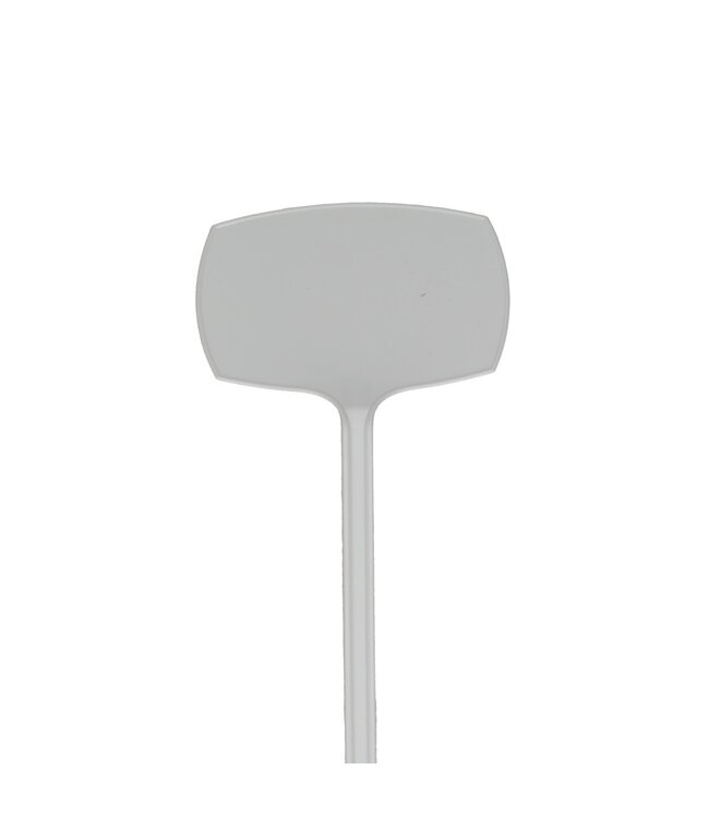 Blumengeschäft Schräges Stecketikett | Farbe: Naturweiß | Länge 35 Zentimeter | Pro 10 Stecketiketten bestellbar