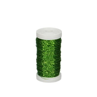 4A Apple Green Bouillon Wire | Diameter 0.3 millimetres | Weight 100 grams | Per piece