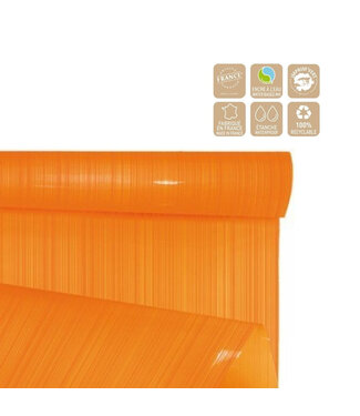 4A Film en rouleau “Ritmic” | Couleur : Orange | Largeur 80 centimètres | Longueur 40 mètres | Par rouleau