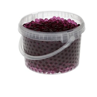 4A Garnering Decogel Pearls | Colour: Fuchsia | Diameter 9 millimetres | Content 2.5 litres | Per piece