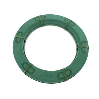 4A Couronne en mousse florale verte Oasis | Diamètre 55 centimètres | Par 2 pièces