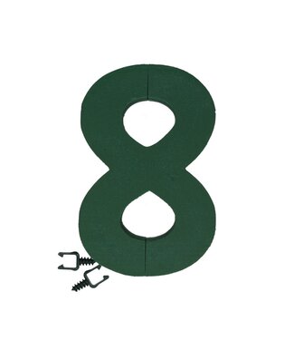 4A Green Oasis Floral Foam Number 8 | Height 31 centimetres | Per piece