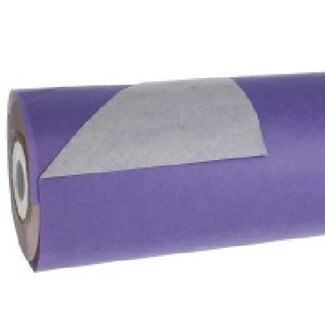 4A Papier en rouleau | Couleur : Lilas | Largeur 75 centimètres | 40 grammes/m2 | Poids 10 kilos | Par rouleau
