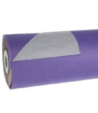 4A Papier auf Rolle | Farbe: Fliederfarben | Breite 75 Zentimeter | 40 Gramm/m2 | Gewicht 10 Kilo | Pro Rolle