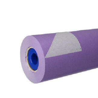 4A Paper on roll | Colour: Lilac | Width 25 centimetres | 50 grams/m2 | Weight 1.25 kilos | Per roll