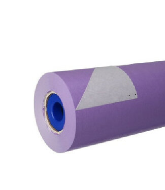 4A Paper on roll | Colour: Lilac | Width 25 centimetres | 50 grams/m2 | Weight 1.25 kilos | Per roll