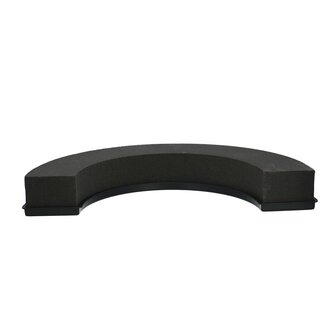 4A Black Oasis Eychenne Half Ring | Diameter 50 centimetres | Per 2 pieces